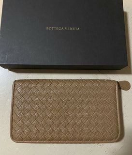 Neue Bottega Veneta Damen Geldbörse Braun 518389 Italien