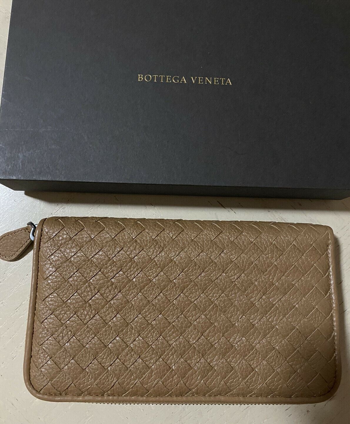 Neue Bottega Veneta Damen Geldbörse Braun 518389 Italien