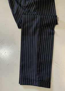 Neu mit Etikett: 1190 $ Saint Laurent Herrenanzughose Schwarz 34 US (50 Eu) Italien