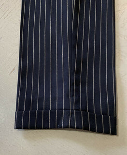 Neu mit Etikett: 1190 $ Saint Laurent Herrenanzughose Schwarz 34 US (50 Eu) Italien
