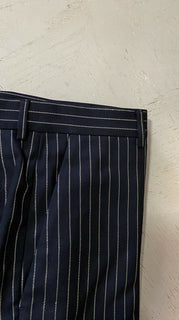 Neu mit Etikett: 1190 $ Saint Laurent Herrenanzughose Schwarz 34 US (50 Eu) Italien