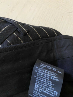 Neu mit Etikett: 1190 $ Saint Laurent Herrenanzughose Schwarz 34 US (50 Eu) Italien