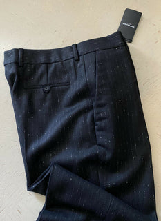 Neu mit Etikett: 1190 $ Saint Laurent Herrenanzughose Schwarz 36 US/52 Eu Italien