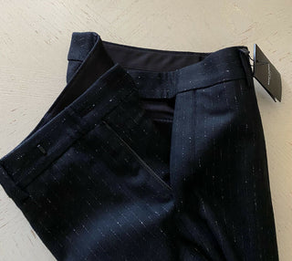 Neu mit Etikett: 1190 $ Saint Laurent Herrenanzughose Schwarz 36 US/52 Eu Italien