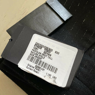 Neu mit Etikett: 1190 $ Saint Laurent Herrenanzughose Schwarz 36 US/52 Eu Italien