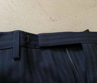 Neu mit Etikett: 890 $ Saint Laurent Herrenanzughose Schwarz 32 US/48 Eu Italien