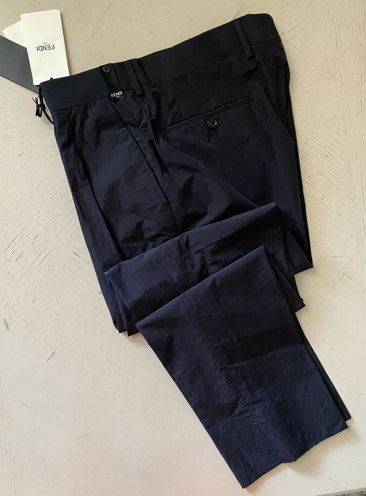 New $770 Fendi Men’s Pants Black 36 US ( 52 Eu ) Italy