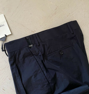 New $770 Fendi Men’s Pants Black 36 US ( 52 Eu ) Italy