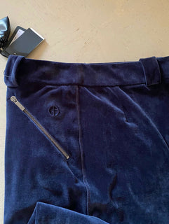 Neu mit Etikett: 1195 $ Giorgio Armani Jogging Herrenhose Blau 36 US (52 Eu) Italien