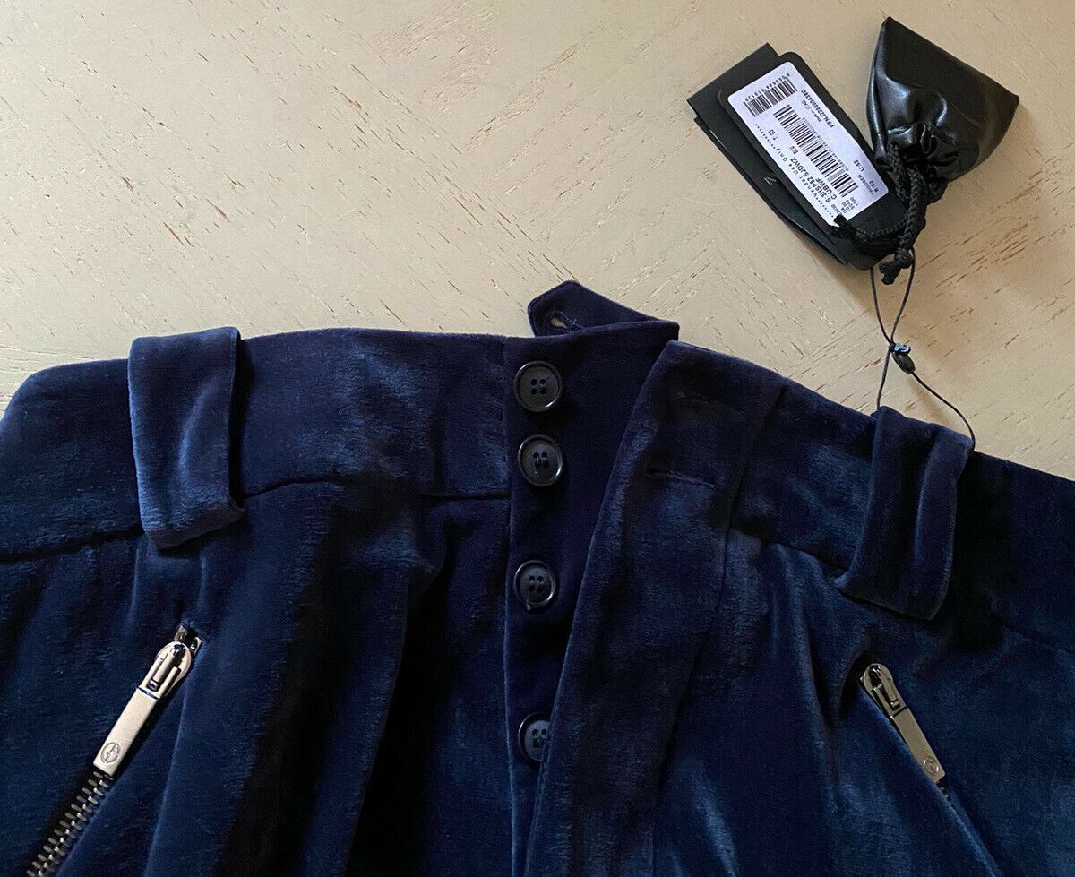 СЗТ $1195 Мужские спортивные штаны Giorgio Armani синие 36 США (52 ЕС) Италия