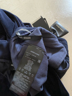 Neu mit Etikett: 1195 $ Giorgio Armani Jogging Herrenhose Blau 36 US (52 Eu) Italien