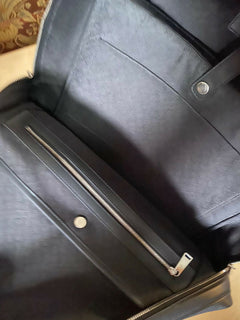 Neuer 2790 $ Bottega Veneta Lederrucksack Marco Polo 578156 Schwarz Italien