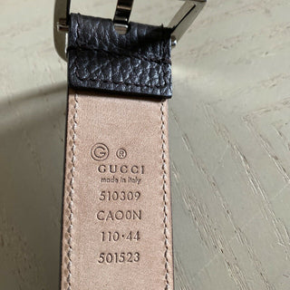 Neuer Gucci Herrengürtel aus echtem Leder DK Braun 110/44 Italien