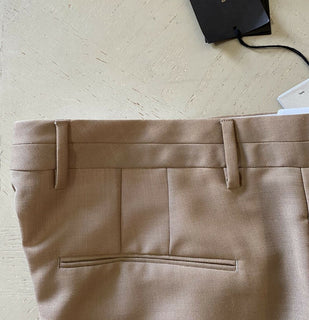 Neu mit Etikett: 790 $ Bottega Veneta Herrenhose aus Wolle/Mohair Braun 34 US (50 Eu) Italien