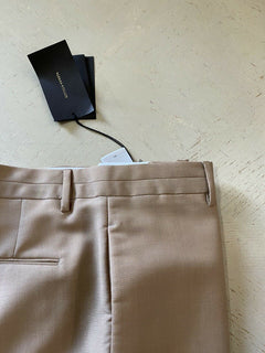 Neu mit Etikett: 790 $ Bottega Veneta Herrenhose aus Wolle/Mohair Braun 34 US (50 Eu) Italien