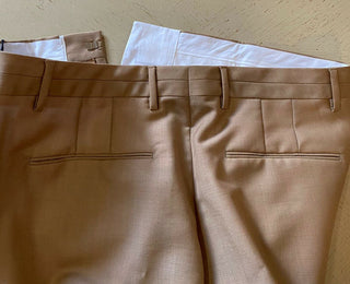 Neu mit Etikett: 790 $ Bottega Veneta Herrenhose aus Wolle/Mohair Braun 34 US (50 Eu) Italien