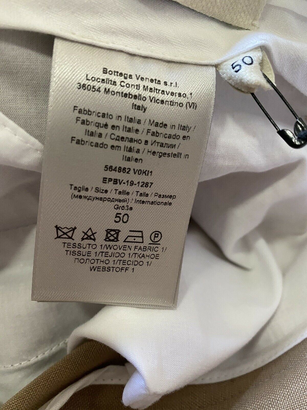 NWT $790 Bottega Veneta Mens Wool/Mohair Pants Brown 34 US ( 50 Eu ) Italy