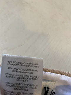 Neu mit Etikett: 790 $ Bottega Veneta Herrenhose aus Wolle/Mohair Braun 34 US (50 Eu) Italien