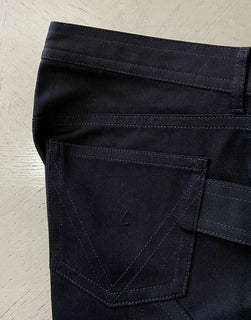 Neu mit Etikett: 620 $ Bottega Veneta Herrenjeans, kurze Hose, Schwarz, Größe 36 US (52 EU), Italien