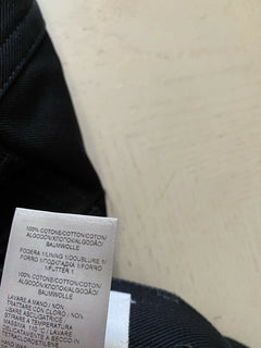 Neu mit Etikett: 620 $ Bottega Veneta Herrenjeans, kurze Hose, Schwarz, Größe 36 US (52 EU), Italien
