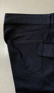 Neu mit Etikett: 620 $ Bottega Veneta Herrenjeans, kurze Hose, Schwarz, Größe 38 US (54 EU), Italien