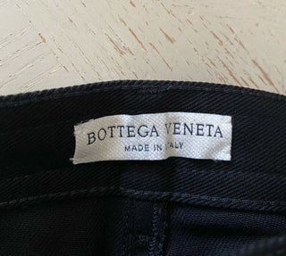 Neu mit Etikett: 620 $ Bottega Veneta Herrenjeans, kurze Hose, Schwarz, Größe 38 US (54 EU), Italien