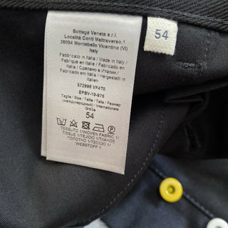 Neu mit Etikett: 620 $ Bottega Veneta Herrenjeans, kurze Hose, Schwarz, Größe 38 US (54 EU), Italien