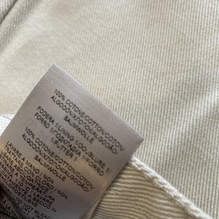 Neu mit Etikett: 620 $ Bottega Veneta Herren-Jeans, kurze Hose, Weiß, 32 US (48 Eu), Italien