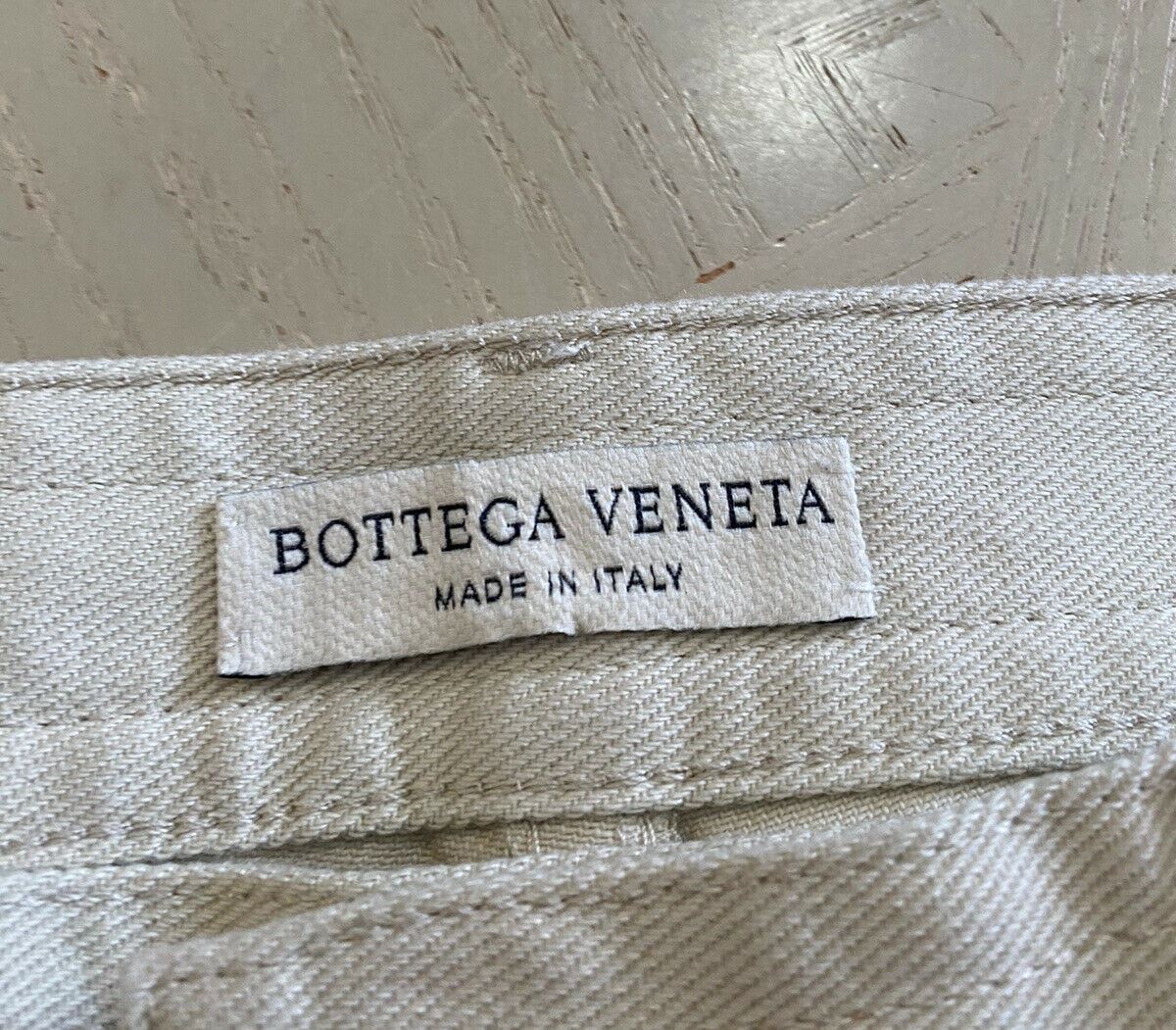 NWT $620 Bottega Veneta Mens Jeans Short Pants Of White 36 US ( 52 Eu ) Italy
