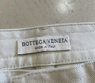 Neu mit Etikett: 620 $ Bottega Veneta Herren-Jeans, kurze Hose, Weiß, 36 US (52 EU), Italien