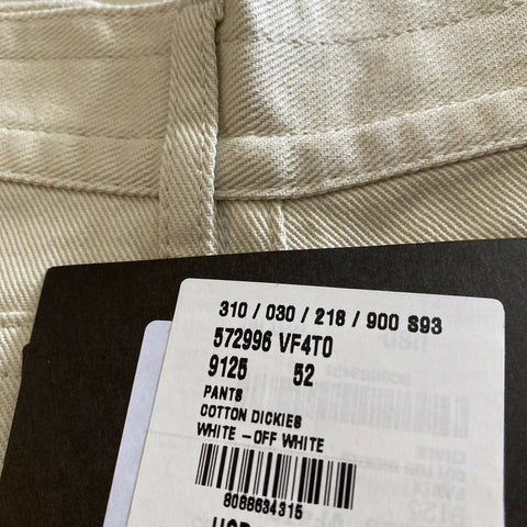 СЗТ 620 долларов США Bottega Veneta Мужские джинсы Короткие брюки белого цвета 36 США (52 ЕС) Италия