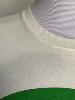 Neues Gucci Herren-Kurzarm-T-Shirt Milch/Grün/Rot Größe XXXL Italien