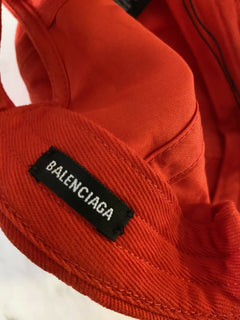 Neu mit Etikett: Balenciaga Herren-Trucker-Mütze, Rot, Größe L, Italien