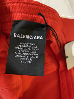 Neu mit Etikett: Balenciaga Herren-Trucker-Mütze, Rot, Größe L, Italien