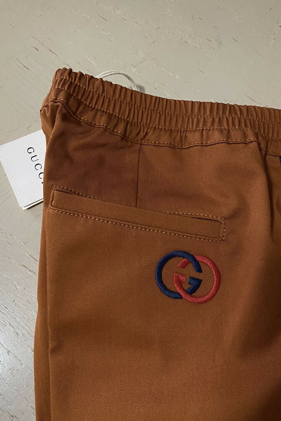 NWT Gucci Классические брюки для мальчиков Коричневые, размер 10, Италия