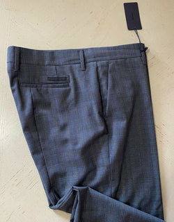 Neu $780 Prada Damenhose DK Grau 12 US 48 IT) Italien