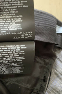 Neu $780 Prada Damenhose DK Grau 12 US 48 IT) Italien