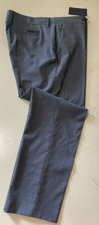 Neu $780 Prada Damenhose DK Grau 12 US 48 IT) Italien