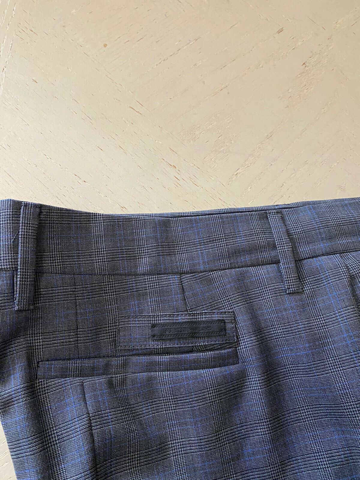 Neu $780 Prada Damenhose DK Grau 12 US 48 IT) Italien