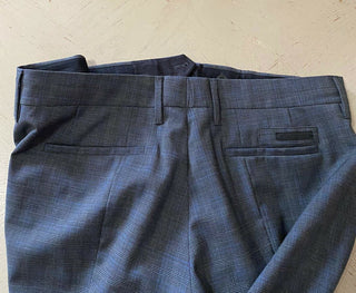 Neu $780 Prada Damenhose DK Grau 12 US 48 IT) Italien