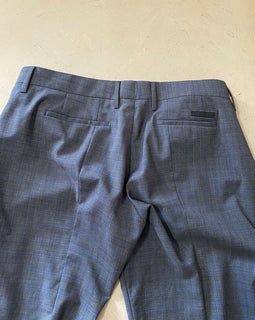 Neu $780 Prada Damenhose DK Grau 12 US 48 IT) Italien