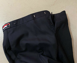 Neuer 3200 $ Thom Browne Herrenanzug Smokinganzug Schwarz Größe 2 (S) Italien