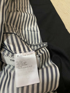Neuer 3200 $ Thom Browne Herrenanzug Smokinganzug Schwarz Größe 2 (S) Italien