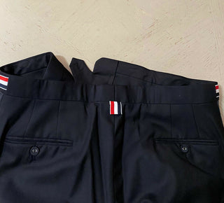 Neuer 3200 $ Thom Browne Herrenanzug Smokinganzug Schwarz Größe 2 (S) Italien