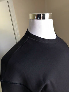 Neu $ 1195 Giorgio Armani Herren-Pullover mit Rundhalsausschnitt Marineblau/Blau S US (46 Eu) Italien