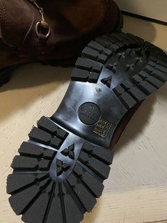 NIB $ 1400 Gucci Herren Wildleder Stiefeletten Schuhe DK Braun 15 US / 14 UK 575126