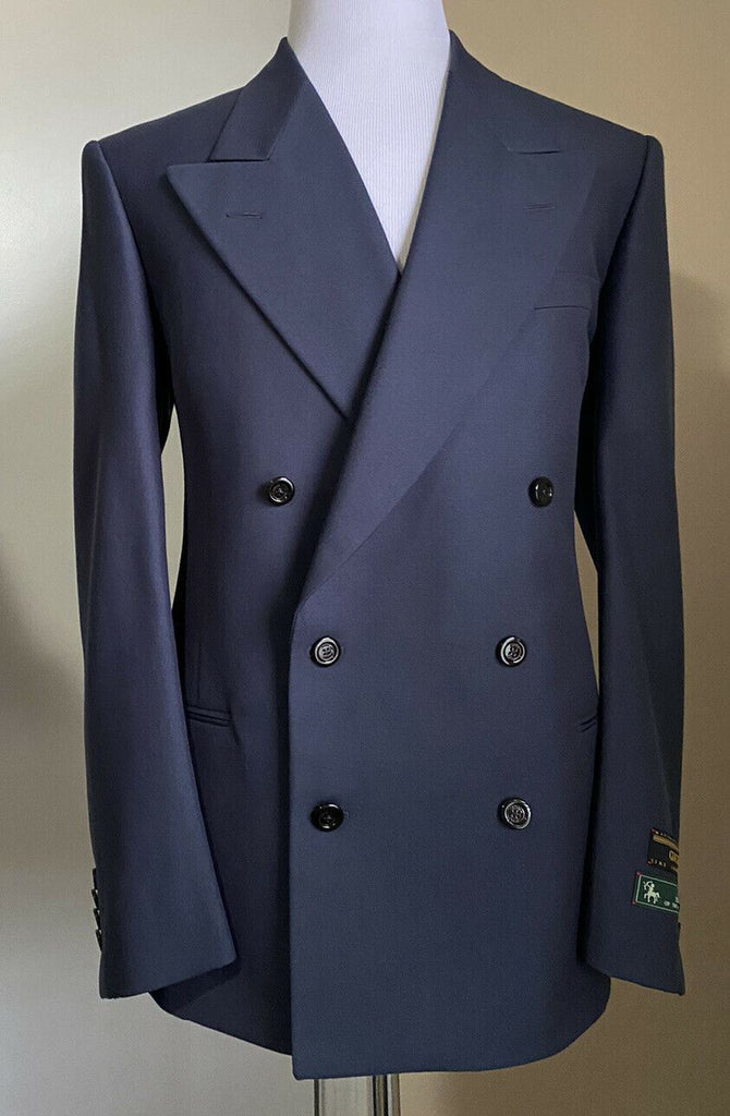 Neu mit Etikett: 3200 $ Gucci Herren Sportmantel Jacke Blazer Blau 42R US (52R Eu) Italien