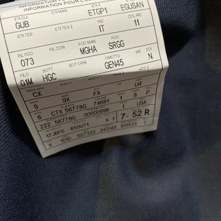 Neu mit Etikett: 3200 $ Gucci Herren Sportmantel Jacke Blazer Blau 42R US (52R Eu) Italien