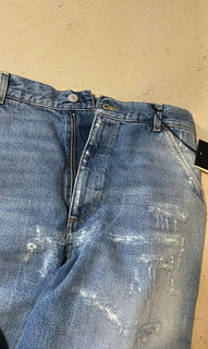 NWT $1500 Gucci Mens Short Jeans Pants Blue Size 34 taly