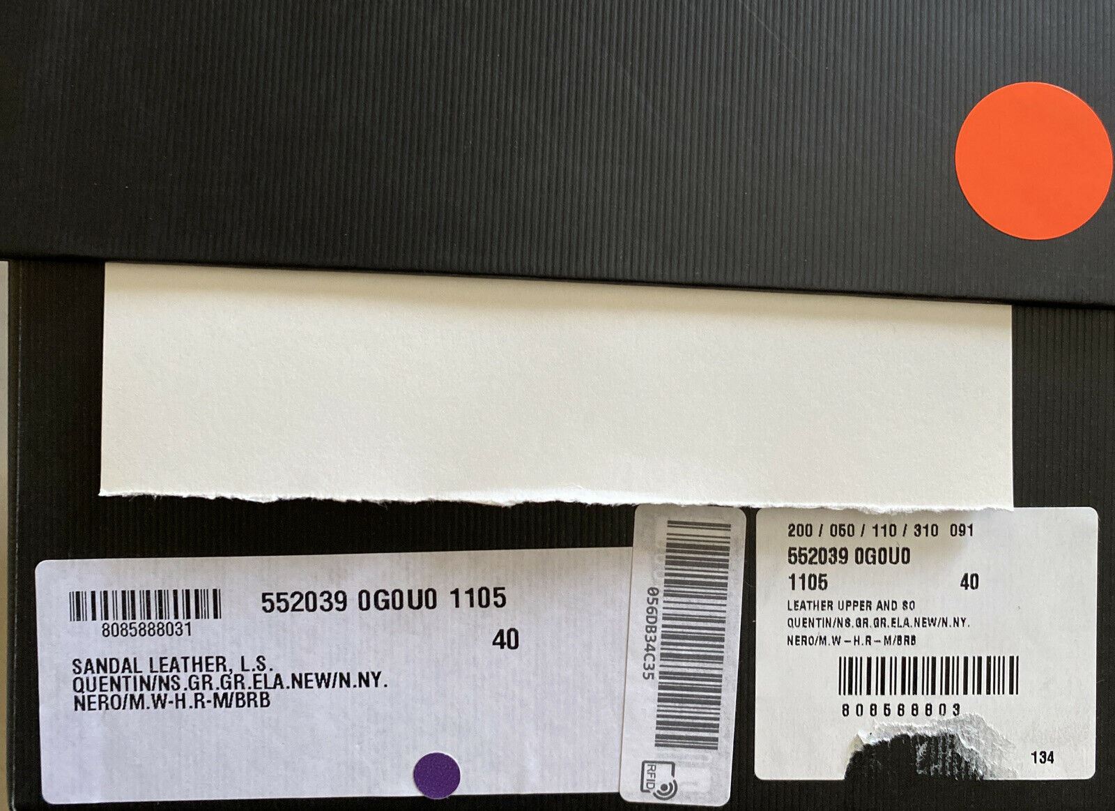 NIB Женские сандалии Gucci стоимостью 1400 долларов США, черные 10 США (40 ЕС) Италия